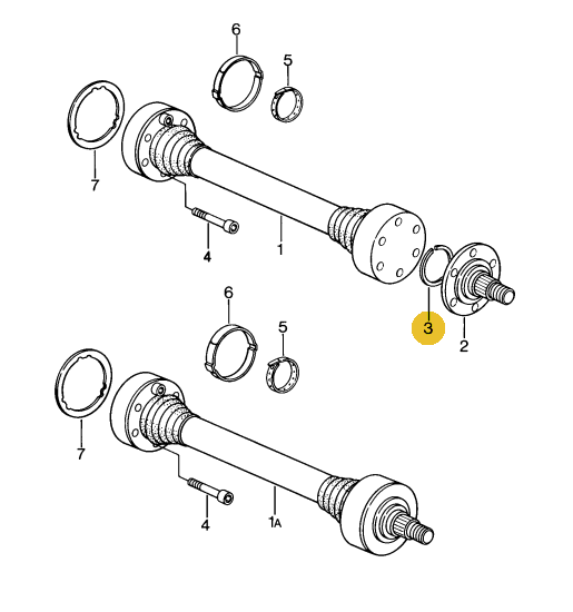 999 152 084 01 Securing Circlip CV Axle 78 to 95 928sRus, Inc.