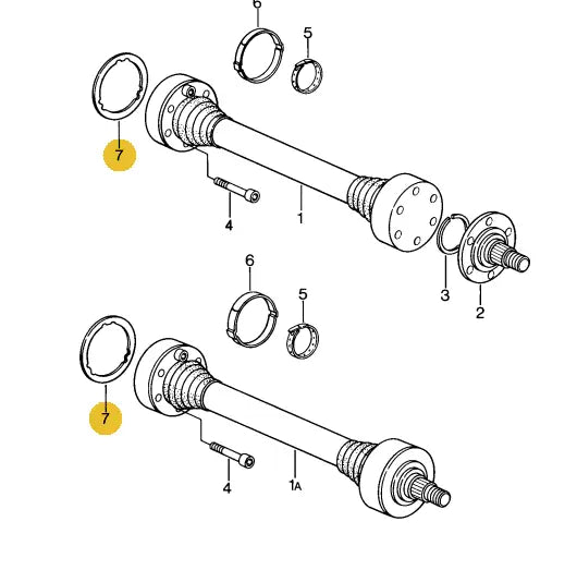 930 332 297 00 CV - Joint Gasket - 78 to 84| 928sRus, Inc.