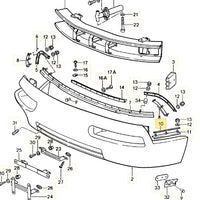 000 043 101 00 - Rubber Seal Strip