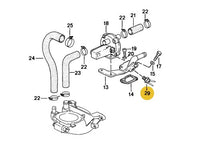 
              058 131 851 A - Vacuum Fitting Thermo Valve L-Jet - OE Febi - 80 to 84
            