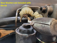 
              Front Seat Bushing Repair Kit - Bushes, Clips & Bearing Set - Porsche 928 - 85 to 86 only
            