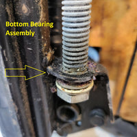 Front Seat Bushing Repair Kit - Bushes, Clips & Bearing Set - Porsche 928 - 85 to 86 only