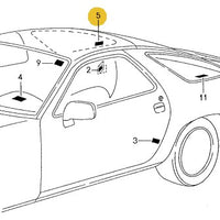 477 000 258 - Decal Unleaded Fuel - 78 to 91