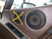 
              928 645 430 00 - Pair of 4" Door Speaker Surround and Grill - 83 to 88 - Aftermarket
            