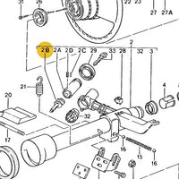 900 015 030 02 - Screw 4 x 18 - Steering Control Cam - 78 to 95