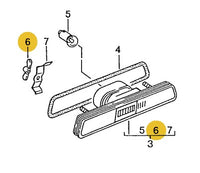 
              900 029 001 10 - Marker Light Wing Nut - M5
            