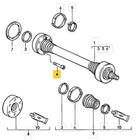 
              900 067 168 01 - CV Bolt - 78 to 84
            
