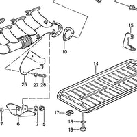 900 074 283 02 - Manifold Bolt 8 x 45 - 83 to 95 - Porsche