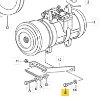 
              900 075 136 03AM - Hex Head Screw M8 x 28 - Aftermarket
            