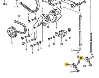 
              900 123 042 20 - Power Steering Lines to Rack Sealing Ring 78 to 95
            