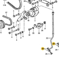 900 123 042 20 - Power Steering Lines to Rack Sealing Ring 78 to 95