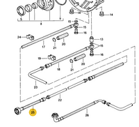 
              922 307 023 04 - Transmission Cooling  - Pressure Hose Upper to Radiator - 3 Speed Gearbox - 78 to 82
            