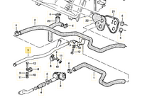 
              927 574 106 04 - Metal Heater Pipe - Right Hand Drive - 78 to 95
            