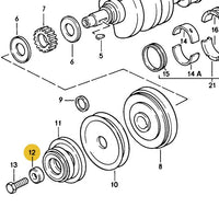 928 102 124 01 - Crank Bolt Thrust Washer