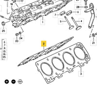 
              928 104 362 07 - Head Gasket - Left - 4.7L 16v - 80 to 86 16v - Victor Reinz OEM 928sRus, Inc.
            