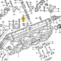 928 104 601 07 - Valve Stem Seals 32V - 85 to 95