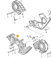 
              928 105 144 08 - Main Front Timing Belt Cover - 87 to 95
            