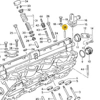 928 105 262 00 - Cam Oil Block of Pins