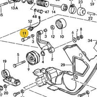 928 105 570 00 - Water Pump Bolt for Carrier 78 to 81