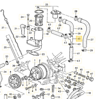 928 107 351 00 - T Connector Oil Overflow Valve - 12mm ID - Aftermarket