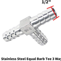 928 107 351 00 - T Connector Oil Overflow Valve - 12mm ID - Aftermarket