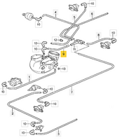
              928 110 014 01 - Hose-TB Housing to 5- or 7-way Rubber Splitter - 87 to 95
            