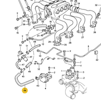 
              928 110 181 01 - Molded Hose AAV to Plastic T
            