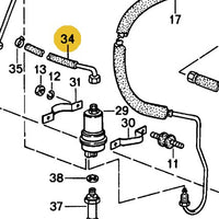 928 110 197 31 - Fuel Accumulator USA & ROW 78-79 - Porsche