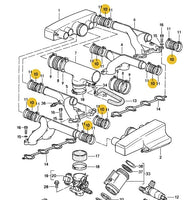 
              928 110 343 00 - Intake Boot - OEM
            