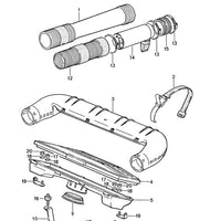 
              928 110 363 06 - Air Filter Strap 85 to 95
            