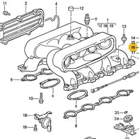928 110 698 01 - Intake Spacer sleeve 87 to 95