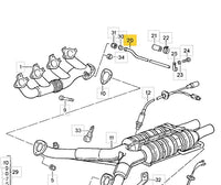 
              928 111 149 05 - CO Test Pipe - Right - Cyl 1 - 4 - 87 to 88 (Back Order) 928sRus, Inc.
            