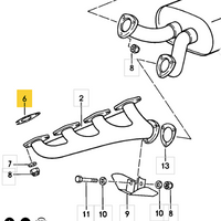 
              928 111 193 12 - Exhaust Manifold Gasket - 78 to 86 16v
            