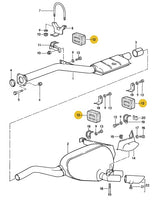 
              928 111 259 02 - Rubber Exhaust Hanger
            