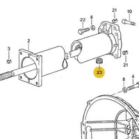 928 116 425 00 - Inspection Bung or Cap in Bell Housing & Auto Torque Tube - 78 to 95