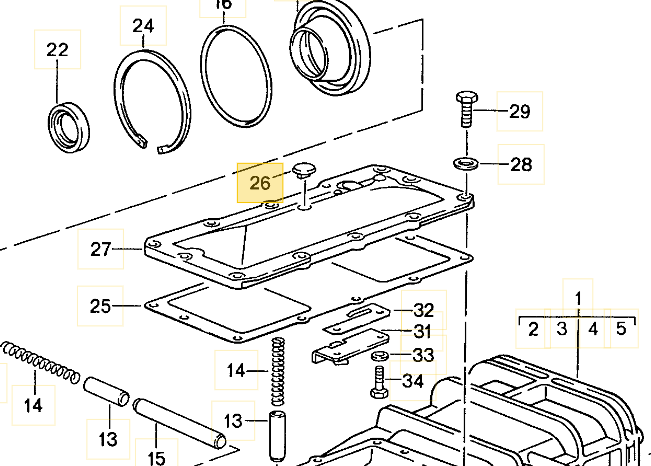928 301 311 01 - Differential Case Breather