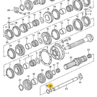 928 302 283 02 - O Ring - Reduction Shaft - 87 to 95