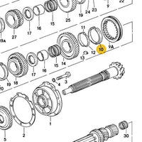 928 302 301 31 - 1st Synchro - 78 to 84 - Porsche