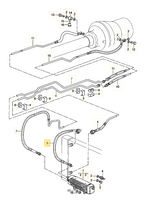 
              928 307 023 06 - Transmission Pressure Cooling Hose - 84 to 86
            