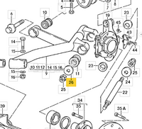 
              928 331 647 00 - Large Suspension Washer
            