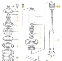 
              928 333 511 05 - Rear Boge/Koni Threaded Sleeve
            