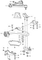 
              928 341 027 33R + 928 341 028 33R - Pair of Rebuilt Upper Control Control Arms -78 to 86-
            