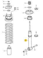 
              928 343 055 09 - Boge Sport Red Front Shock Absorber - Porsche
            