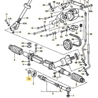 928 347 331 01 - Spacer Ring - Early Steering Rack - 78 to 81