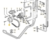 
              928 347 441 10 - Power Steering Pump Pulley - 85 to 95 - USED
            