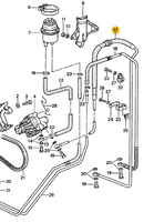 
              928 347 447 08 - Power Steering Hose - Pump to Rack - 85 to 90 - Aftermarket
            