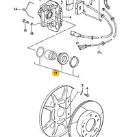 928 351 941 00 - Front Brake Caliper seal kit - 78 to 82 - OEM