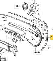 
              928 505 038 02 - Center Retaining Strip - Right
            