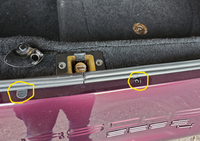 
              928 505 389 00 01C - Plastic Cap for Screws on Rear Bumper Cover - 87 to 95
            