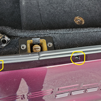 928 505 389 00 01C - Plastic Cap for Screws on Rear Bumper Cover - 87 to 95